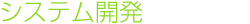 システム開発